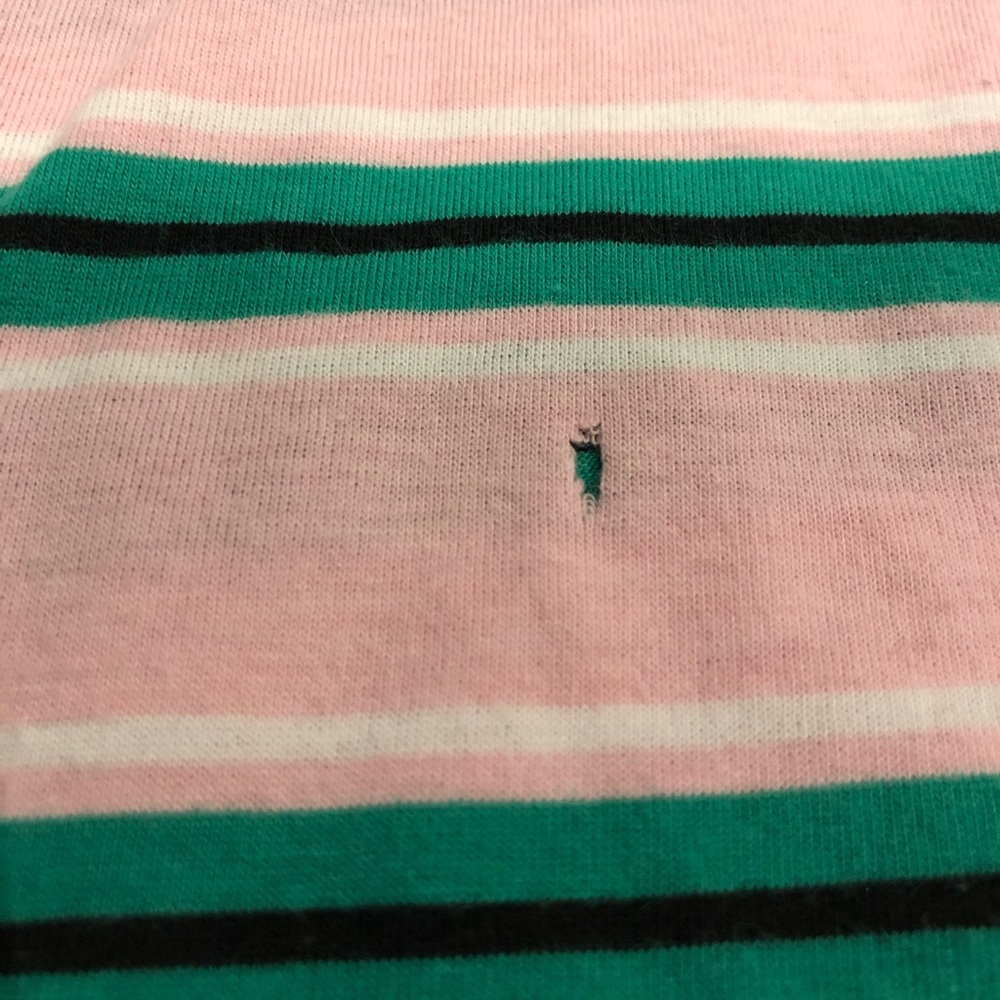 Stripped T-Shirt💗💚 - Picture 3 of 4